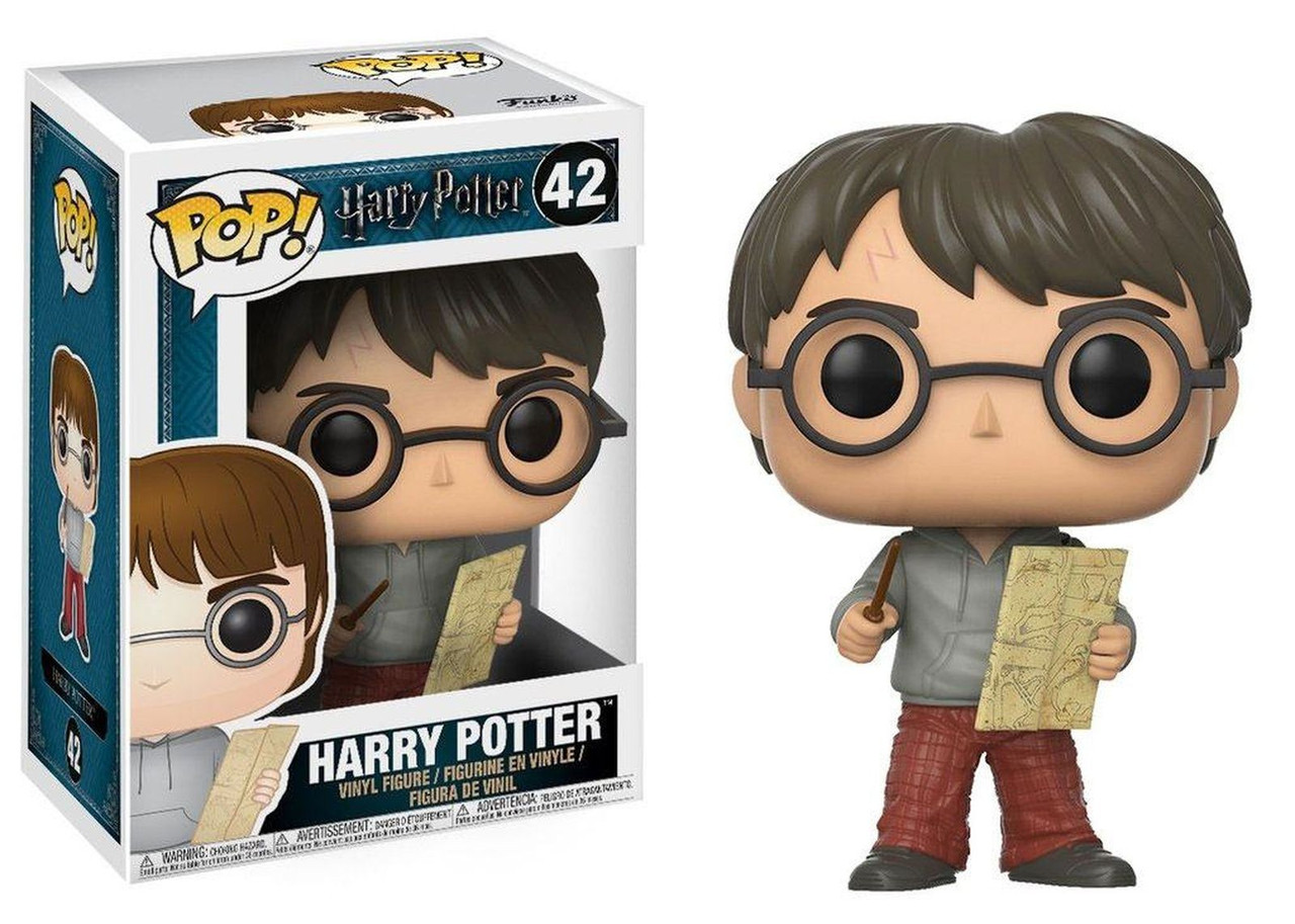 Фігурка Funko Pop Фанко Поп Гаррі Поттер з Картою Мародерів Harry with Marauders Map 10 см HP HMM 42