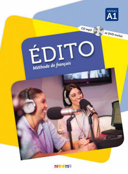 Edito A1 Livre eleve + DVD-Rom (audio et video) Edition 2016