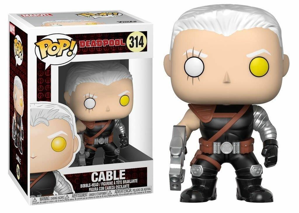Фігурка Funko Pop Фанко Поп Кейбл Дедпул Marvel Deadpool Cable 10см DP C 314