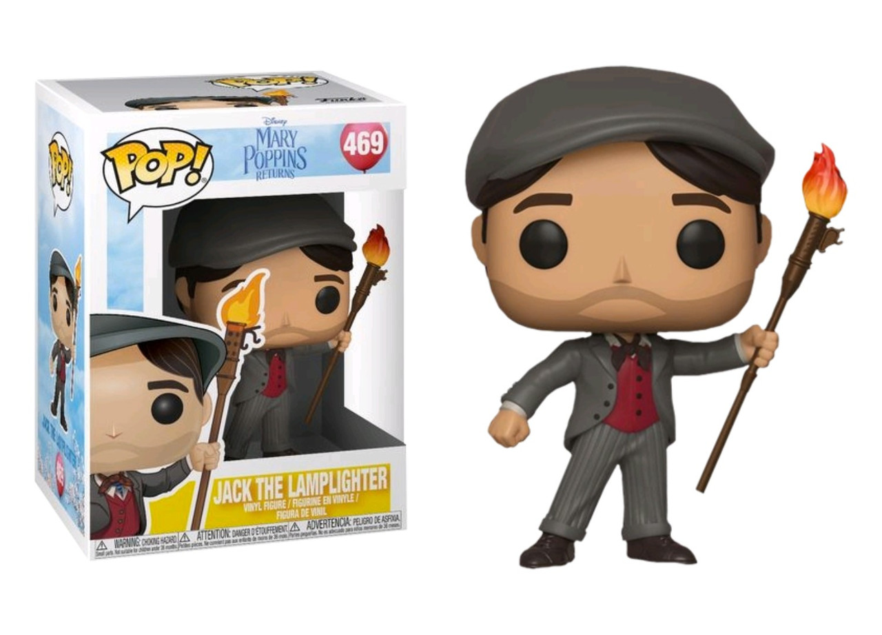 Фігурка Funko Pop Фанко Поп Мері Попінс Джек Ліхтарник Mary Poppins Jack the Lamplighter 10 см Movies MP JL 469