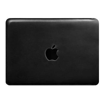 Шкіряний чохол для Macbook Pro 13 (чорний)