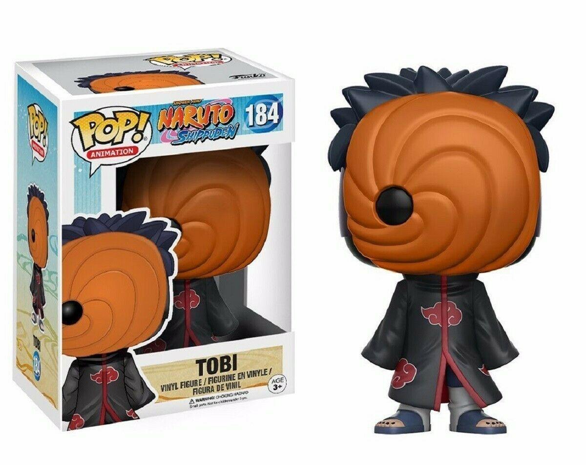 Фігурка Funko Pop Фанко Поп Naruto Shippuden Tobi Тобі в масці Наруто Шиппуден 10 см NA Т184