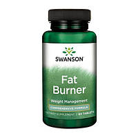 Swanson Fat Burner - диетическая добавка, поддерживающая борьбу с лишним весом, 60 шт