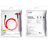 Оригінальний Кабель Baseus Elbow USB Type-C Cable LED Charge 3A для заряджання та передавання даних (1 метр) Синій, фото 8