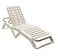 Лежак SCIROCCO білий, фото 2