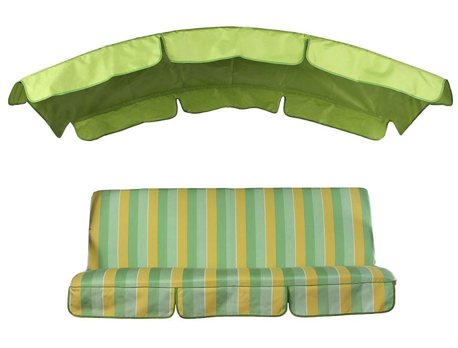 М'який комплект для гойдалки AVOCADO 170 см тексилк 7 см ВЕРТИКАЛЬ, фото 1