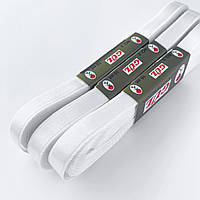 Атласна стрічка двостороння (10 мм) біла