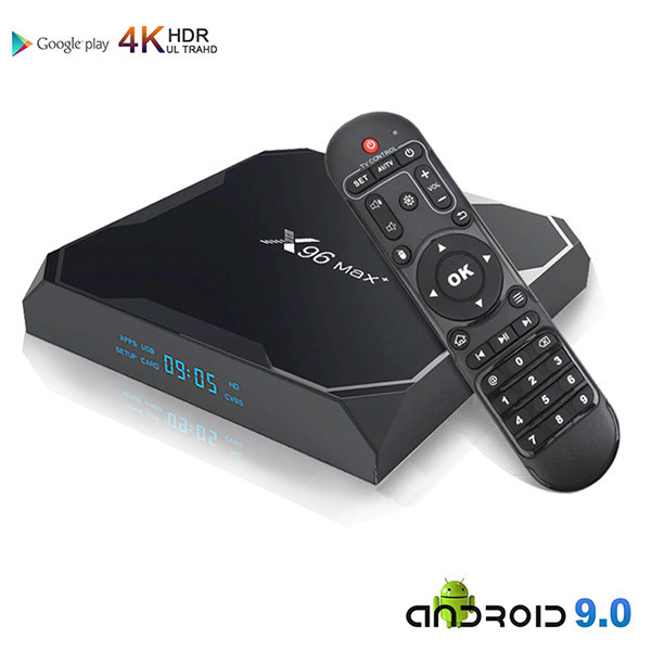 Андроїд Смарт ТВ приставка smart tv box — X96 Max Plus 4/64 Новинка 2020 року