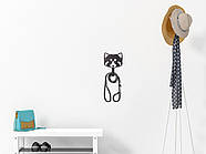 Настінний гачок для повідця "Сиба Іну", фото 5