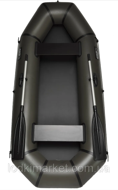 Двомісний надувний Човен ПВХ Grif boat GH-270L, фото 1