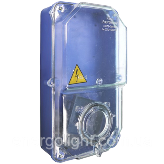 Корпус пластиковий КДЕ-2 IP55, глибина 135 мм