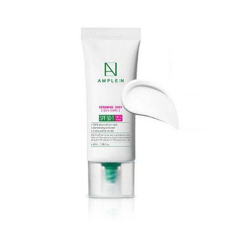 Ample:N Ceramide Shot Sun Care SPF 50 Сонцезахисний крем з керамідами, 40 мл