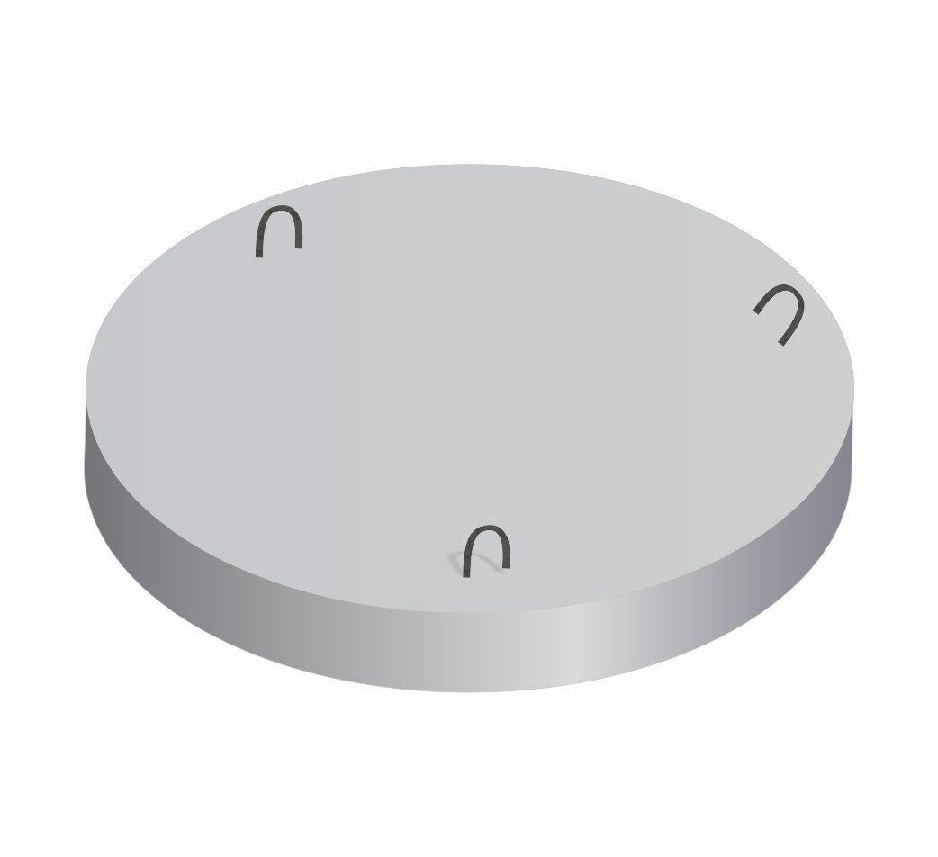 Плита дна колодязя ПН-10, фото 1