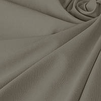 Декоративна однотонна тканина сірого кольору з тефлоном 180см DRK-84602