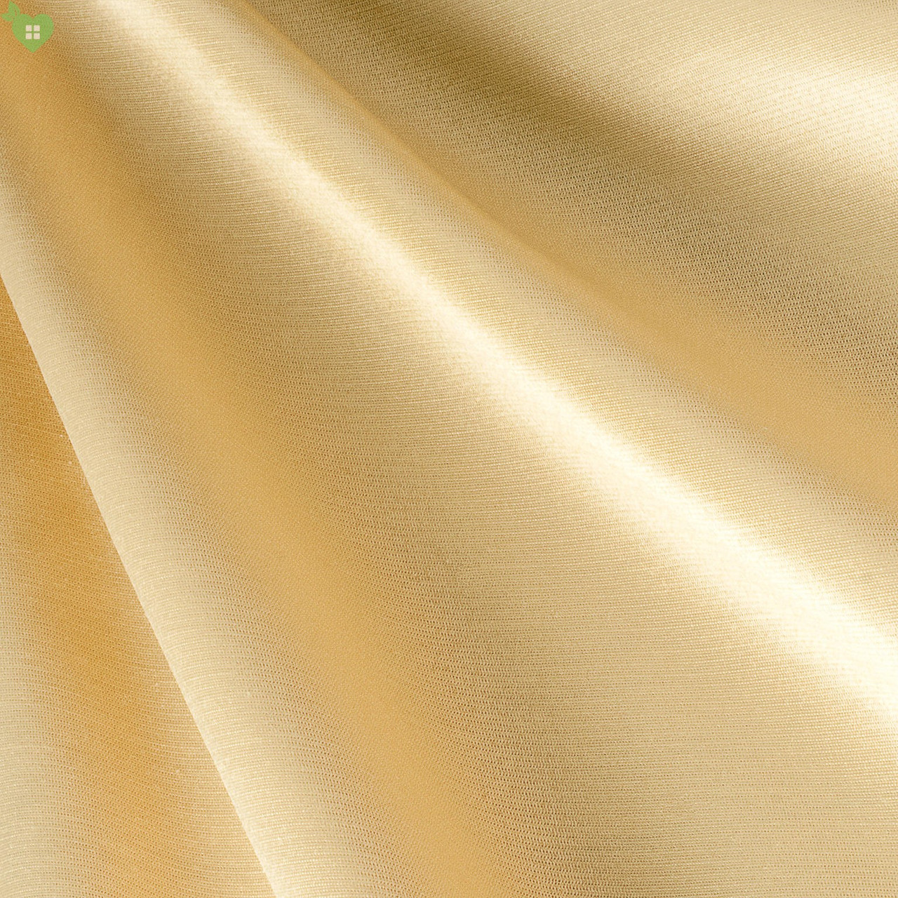 Однотонна скатертна тканина золотистого кольору Італія 83108v3