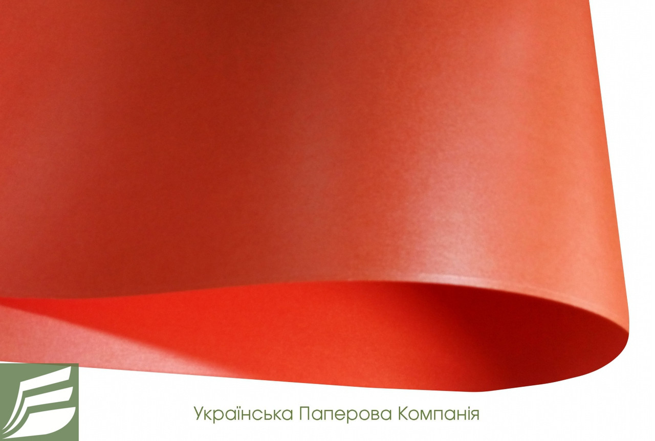 Дизайнерський картон Brilliant Star, перламутровий кораловий, 240 гр/м2, фото 1