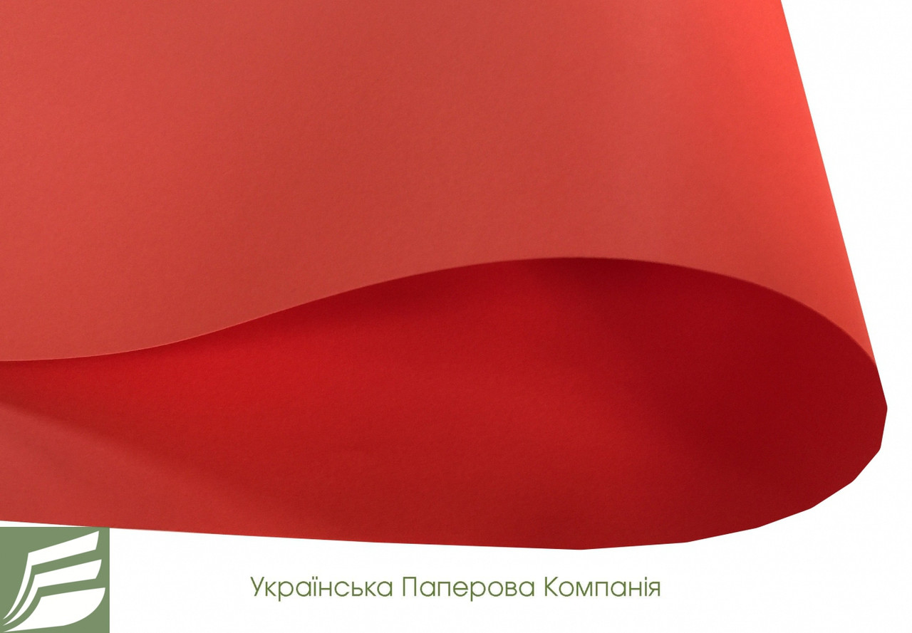 Купить Дизайнерская бумага Hyacinth, красная, 120 гр/м2, цена 40.30 грн ...