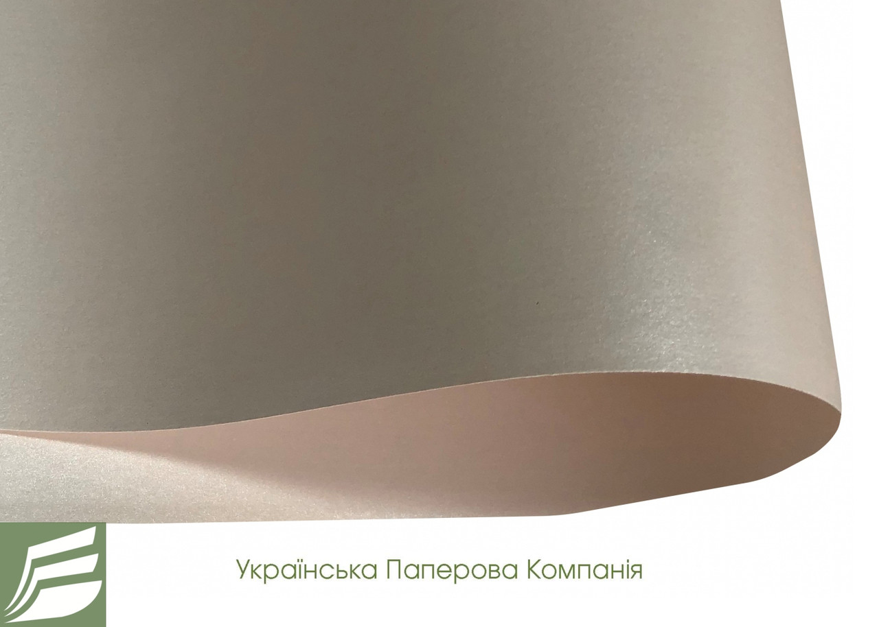 Дизайнерський картон Weight, перламутровий кремовий, 250 гр/м2, фото 1