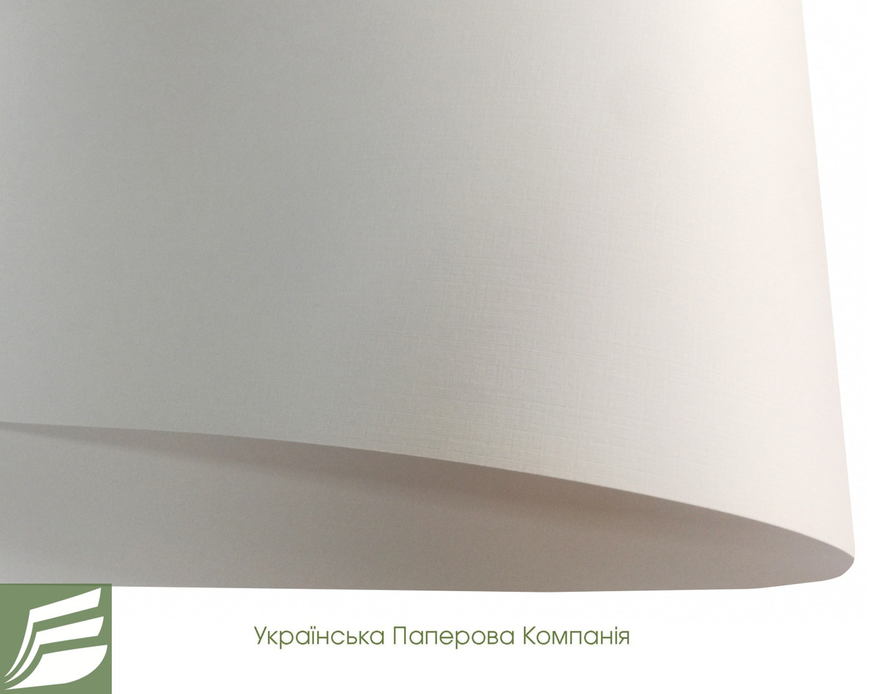 Дизайнерський картон Ultrawhite Ivory Board з тисненням льон, білий, 280 гр/м2, фото 1