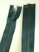 Замок-блискавка  роз'ємний пластиковий №5 "Трактор" ,1 бігунок, 65см. Морська хвиля, темний