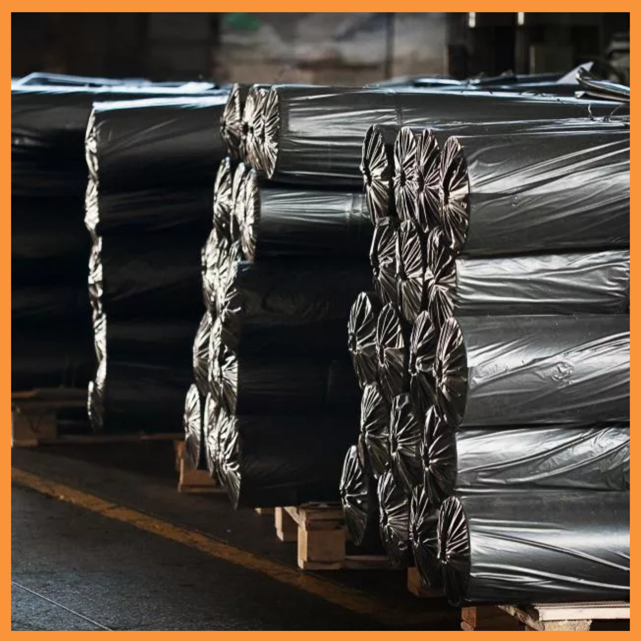 Пленка черная для мульчирования