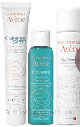 Набір Avene Cleanance Авен Клинанс Експерт Набір Комплексний догляд (3 кошти)