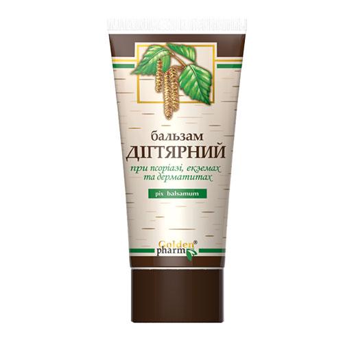 Дегтярный бальзам натуральний GoldenFarm 50 мл
