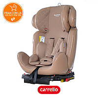 CARRELLO QUANTUM CRL-11803/1 ISOFIX автокрісло групи 0-1-2-3 (0-36 кг) Grey Wolf Сірий Бежевий