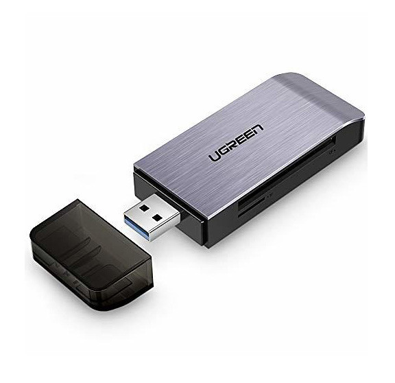 Кардридер Ugreen USB 3.0 — 4in1 Micro SD, TF, CF, MS