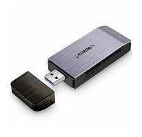 Кардридер Ugreen USB 3.0 — 4in1 Micro SD, TF, CF, MS