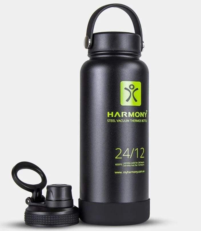 Термос Harmony Comfort 1 л, чорний