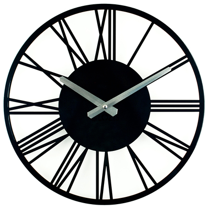 Годинник на стіну 35 см Glozis Rome (чорні або білі), фото 2