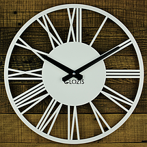 Годинник на стіну 35 см Glozis Rome (чорні або білі), фото 3