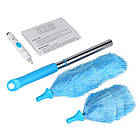 Електрична щітка для прибирання пилу зручна якісна Hurricane spin duster, фото 4