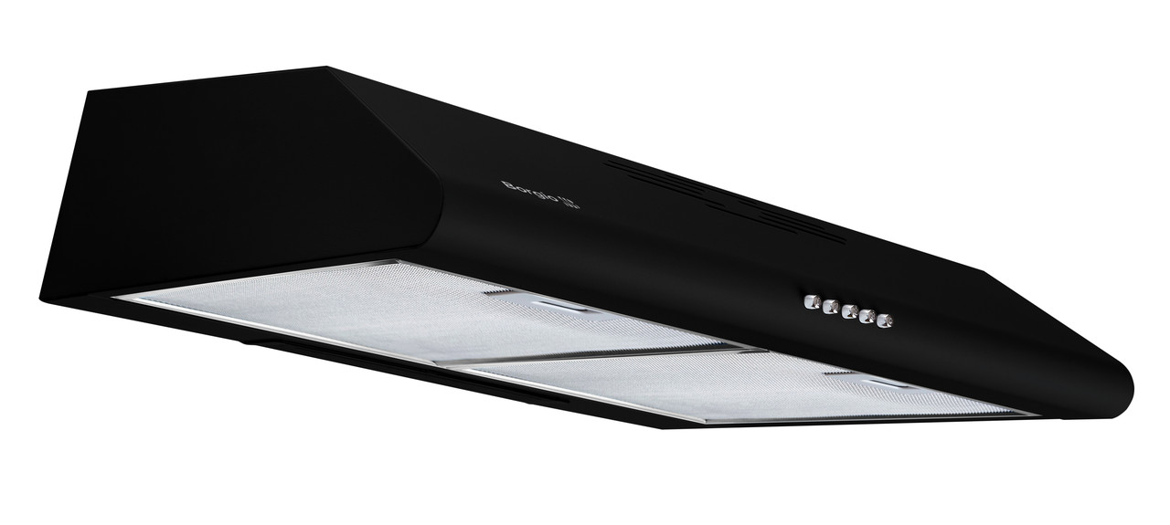 Кухонна витяжка плоска чорна BORGIO BGH(TR) 60 Black