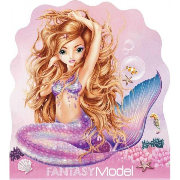 Блокнот ТОР Model Русалочка (ТОП Модепизаписник Фентезі Крісті 10474 Fantasy Model)
