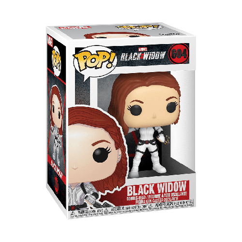 POP ブラックウィドウ Фанко Черная Вдова (Белый костюм) Funko Pop! Marvel: Black