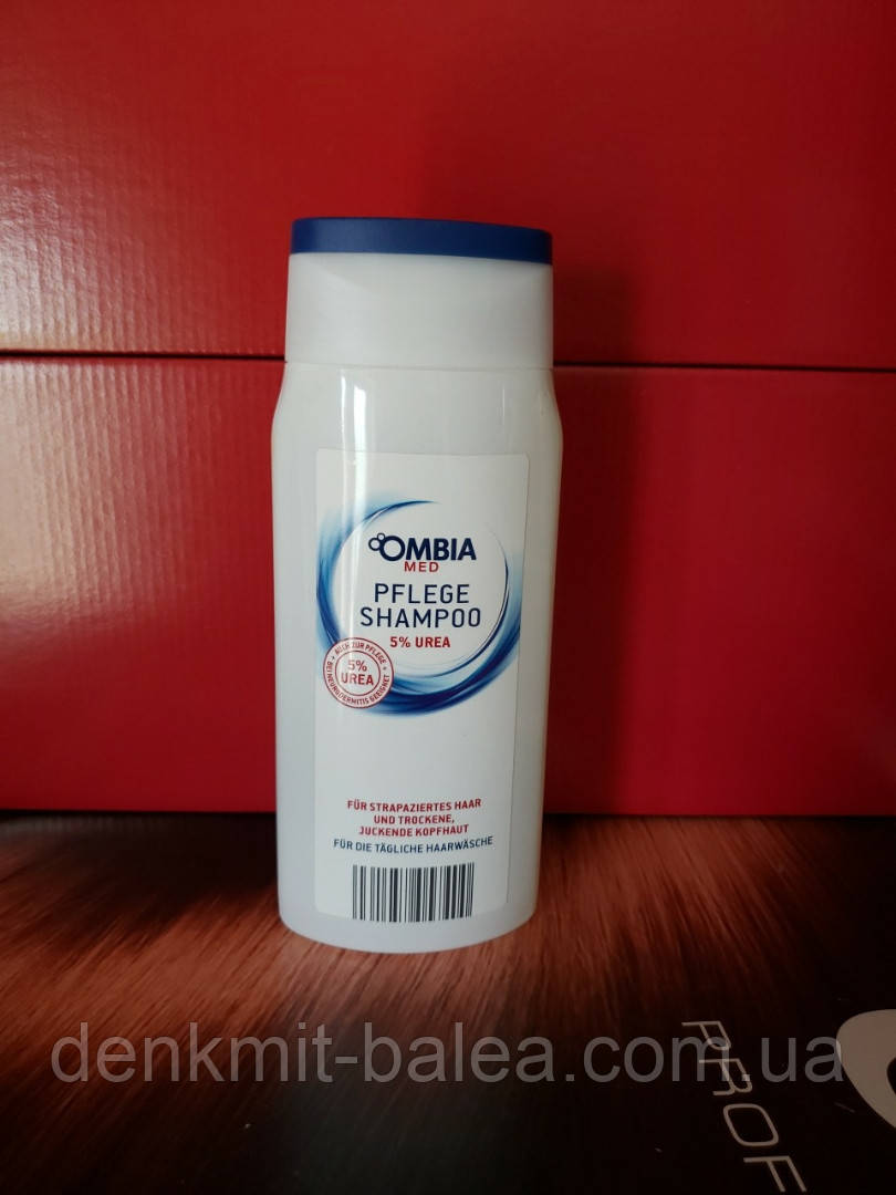 Лечебный шампунь с мочевиной Ombia Med Urea 5% Shampoo 300 мл. - фото 2 - id-p170396808