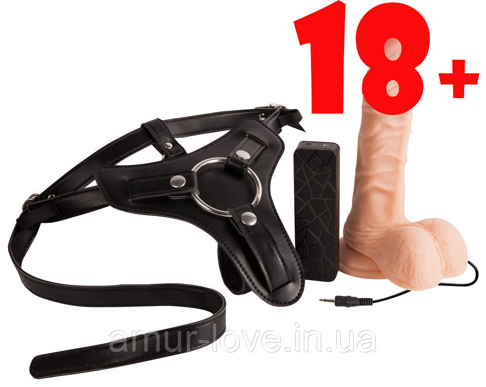 Жіночий страпон SEXXBIAN 8", фото 1