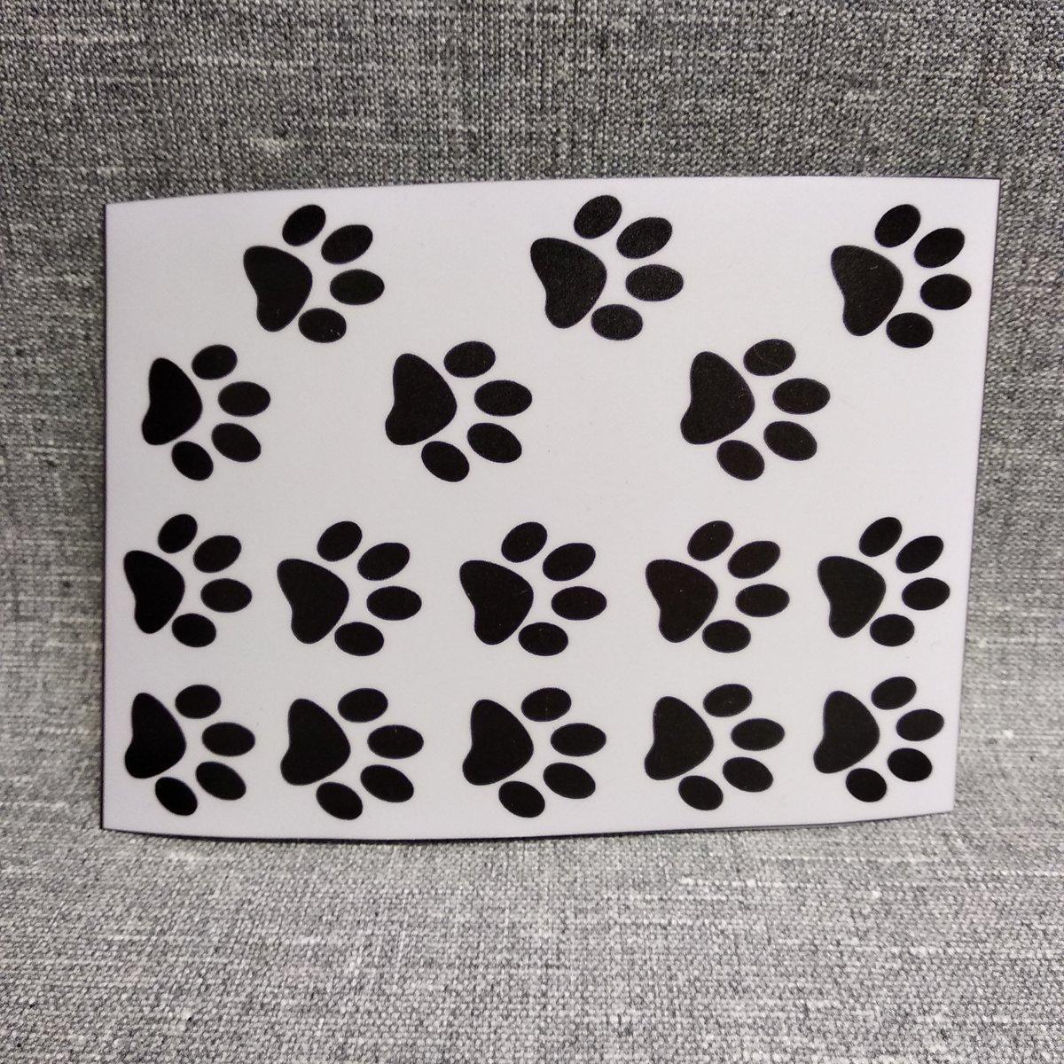 Наклейка на авто "Сліди"