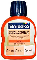 Барвник Sniezka Colorex №21 помаранчевий 100мл
