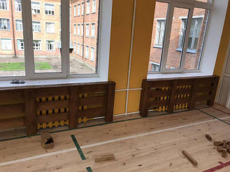 Экраны радиаторные деревянные 1