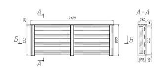 Экраны радиаторные деревянные 4