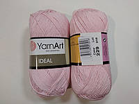 Пряжа Идеал (Ideal) Yarn Art цвет 229 розовый, 1 моток 50г