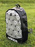 Міський рюкзак Adidas 3D Urban Mesh Roll Up Silver. Живе фото. Replic, фото 3