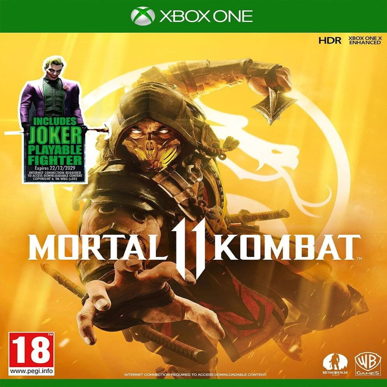 Mortal Kombat 11 + Joker (російські субтитри) XBOX ONE