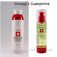 Ловьен Мультивитаминный флюид Lovien Essential Silk Cream +Сыворотка для кончиков Lovien Liquid Cryst