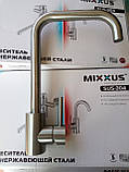 MIXXUS SUS-011-G Змішувач для кухні на мийку Нержавіюча сталь (SS2794), фото 4
