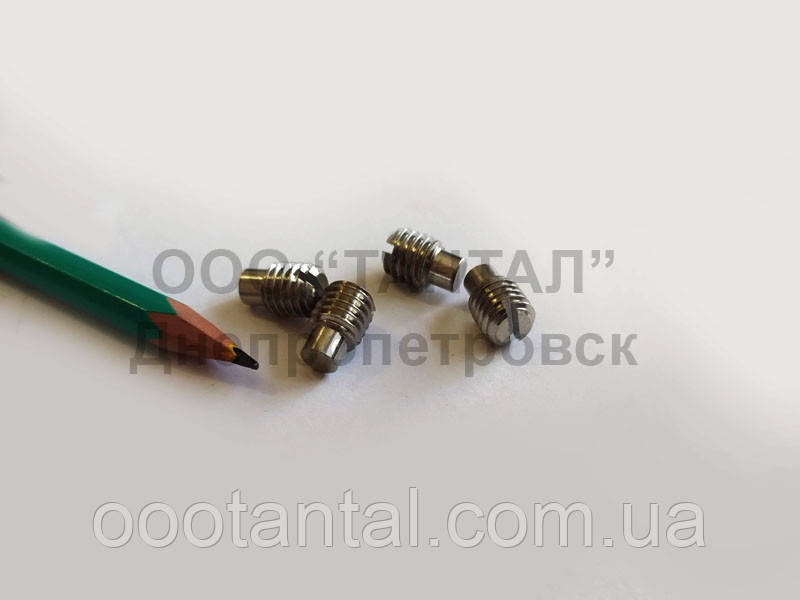 Винт М8х12 ГОСТ 1478-93 (DIN 417, ISO 7435) - гужон установочный нержавебющий с цилиндрическим концом - фото 6 - id-p1178738341