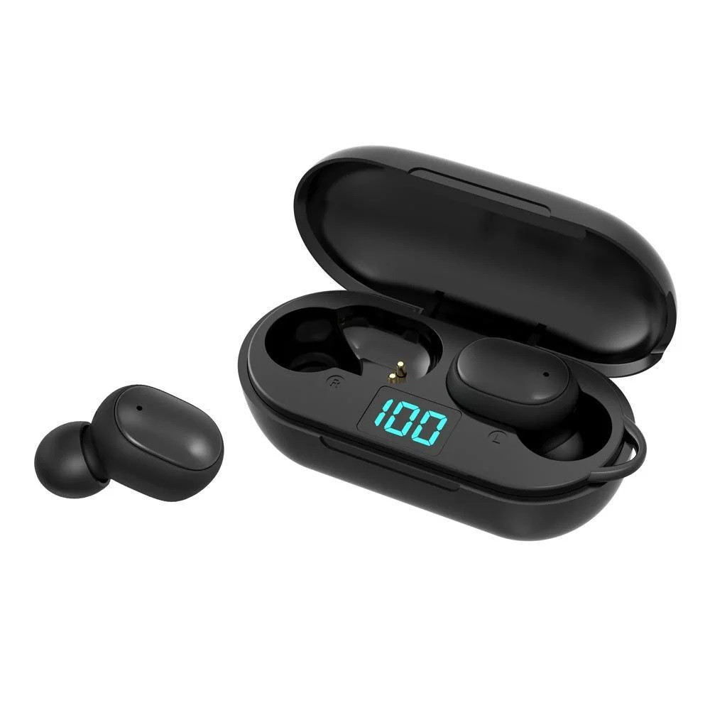 Бездротові навушники RIAS H6 TWS Bluetooth з зарядним кейсом Black (2_009057)